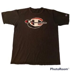 VINTAGE 2000s Y2K Champion Logo Mens Shirt